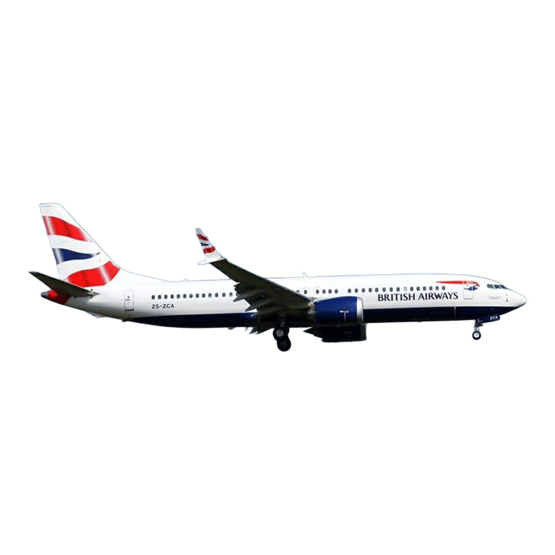 ブリティッシュ・エアウェイズ British Airways ボーイング 737-MAX8 ZS-ZCA / JC Wings 1/400 飛行機模型 旅客機