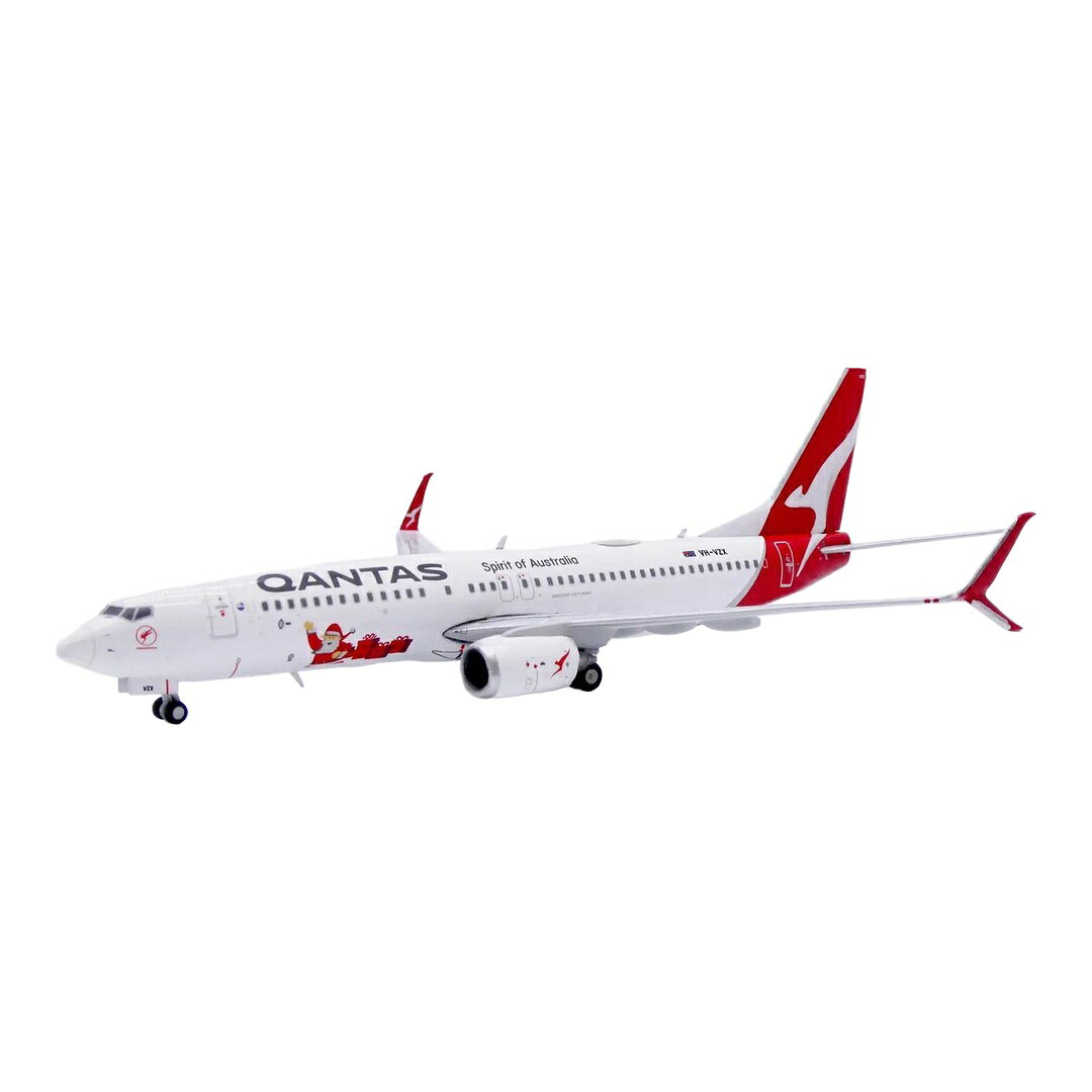カンタス航空 Qantas ボーイング 737-800 VH-VZX / JC Wings 1/400 飛行機模型 旅客機