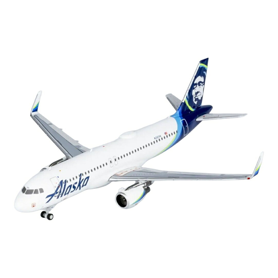 アラスカ航空 Alaska Airlines エアバス A320-200 N361VA / NG Models 1/400 飛行機模型 旅客機
