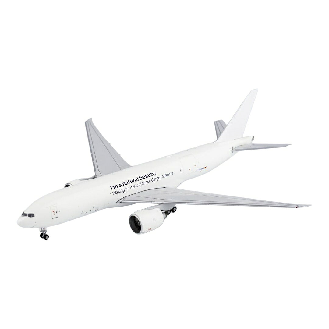 ルフトハンザ・カーゴ Lufthansa Cargo ボーイング 777F D-ALFJ 「I'm a natural beauty」 / NG Models 1/400 飛行機模型 貨物機