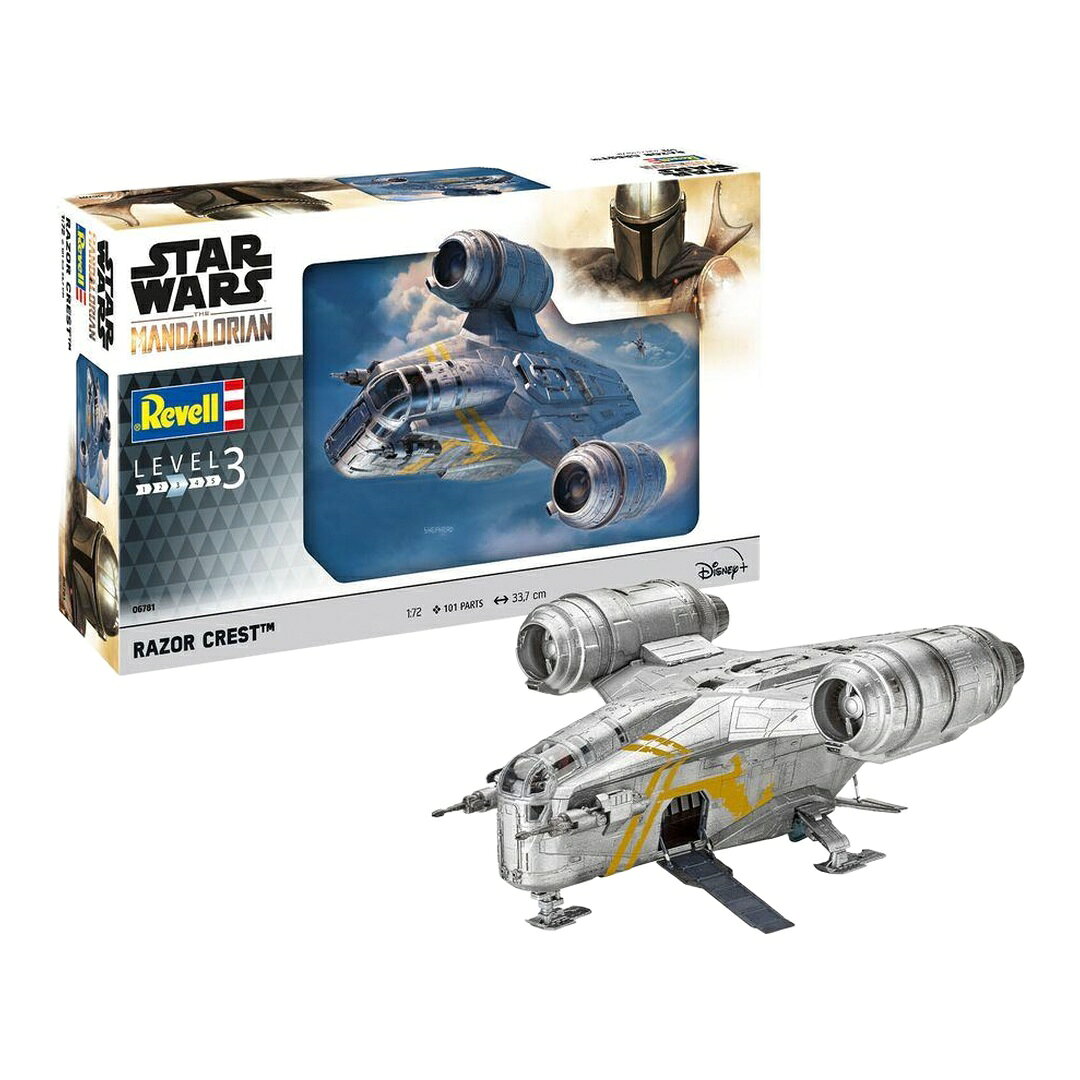 スター・ウォーズ ザ・マンダロリアン Star Wars The Mandalorian レイザー・クレスト Razor Crest / Revell 1/72 飛行機模型