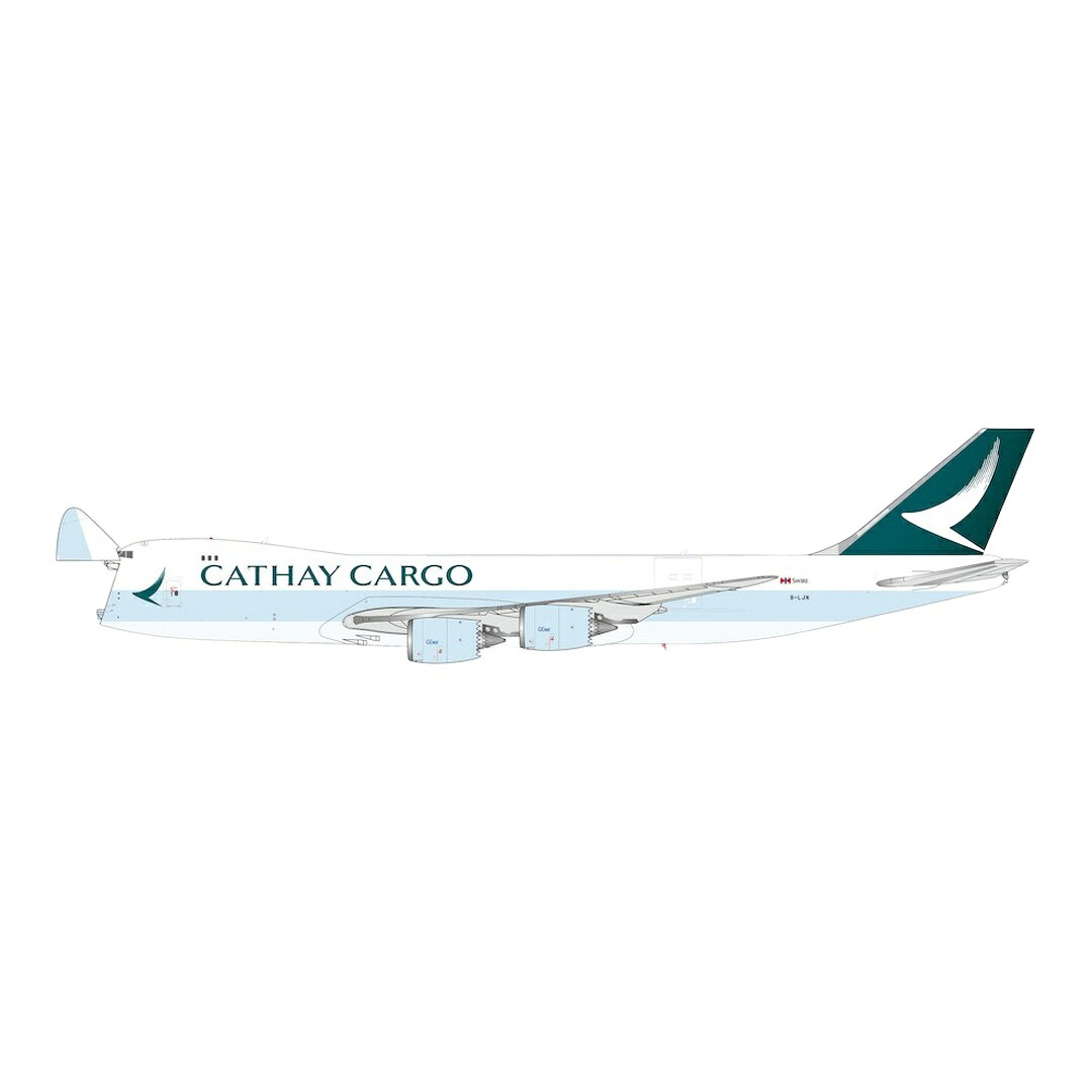 キャセイカーゴ Cathay Cargo ボーイング 747-8F B-LJN / SQ Wings 1/200 飛行機模...