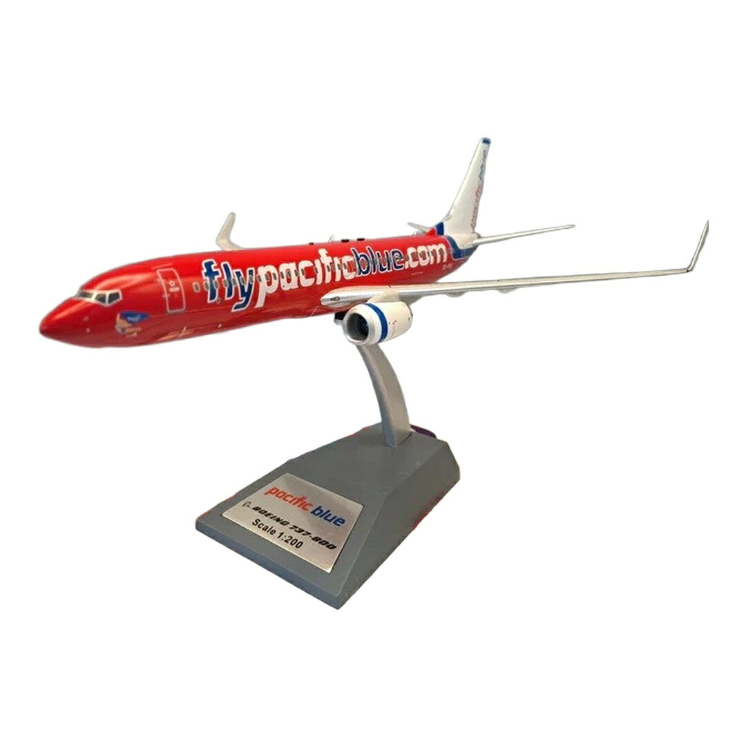 パシフィック・ブルー航空 Pacific Blue Airlines ボーイング 737-8FE / Aviation 200 1/200 飛行機模型 旅客機