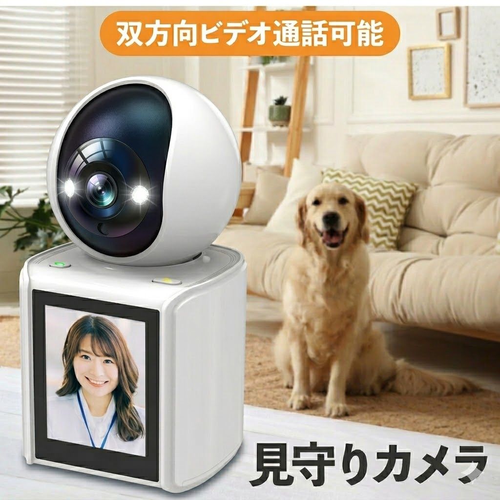 見守りカメラ 高齢者 会話できる ス