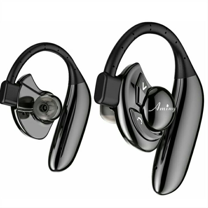 イヤホン 耳掛け式 Bluetooth5.0 耳が痛くなりにくいワイヤレス 軽量 両耳 ヘッドセット IPX6防水 人気 iPhone アンドロイド