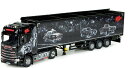 Repinski Sin City Scania S-Serie walking floor trailer 3 axle 72777 トレーラー トラック /Tekno 1/50 建設機械模型 ミニチュア