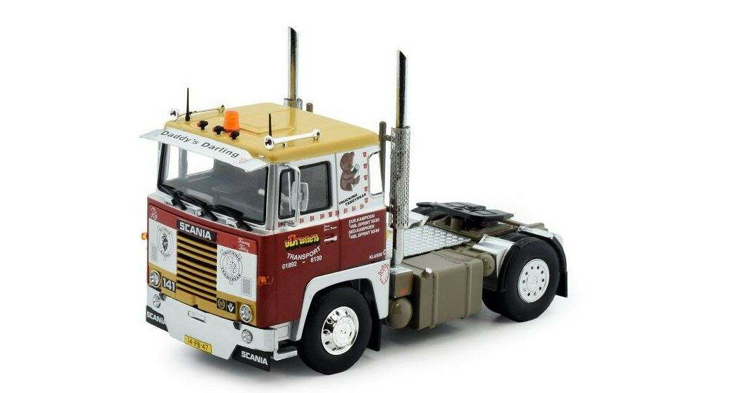 Piet van Drunen Scania 141 V8 Truckstar Legends 75811 トラック /Tekno 1/50 建設機械模型 ミニチュア