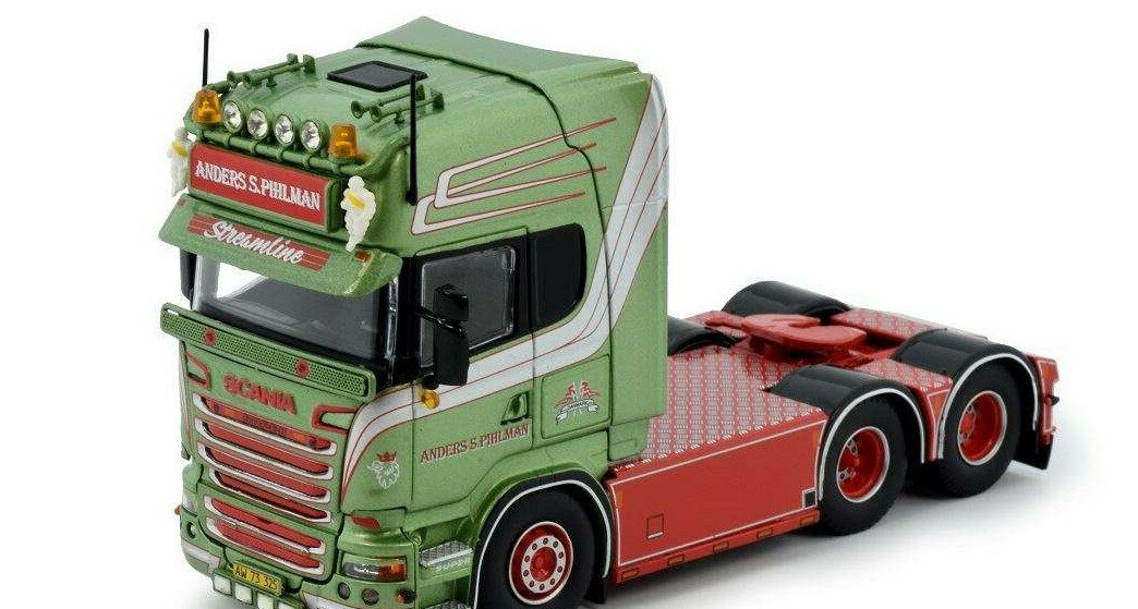 Anders S Pihlman Scania Topline Sleepas Trekker 80993 トラック /Tekno 1/50 建設機械模型 ミニチュア