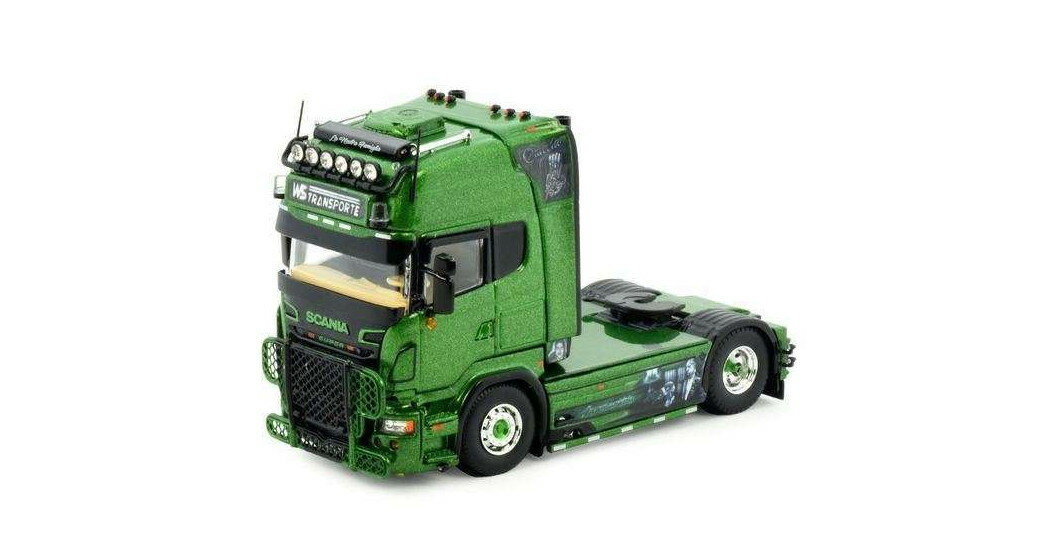 WS Transporte Scania R-Serie Topline 4x2 83321 gbN /Tekno 1/50 ݋@B͌^ ~j`A