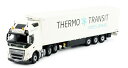 Thermo Transit Volvo FH05 Globetrotter XL 6x2 Reefer Semitrailer 3axle 85007 トレーラー トラック /Tekno 1/50 建設機械模型 ミニチュア