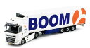 Boom Transport DAF XG Small Axle Reefer Semitrailer 3axle 85122 トレーラー トラック /Tekno 1/50 建設機械模型 ミニチュア