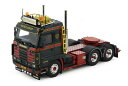 【予約】2024年発売予定J&J TransportScania 143-450 6x2 sleepas trekkerトラクタ トラック/Tekno 1/50 建設機械模型　ミニチュア