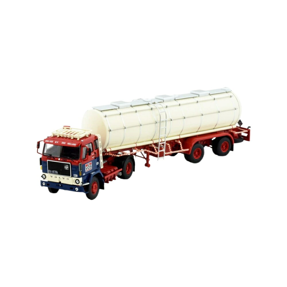 Wim Vos Volvo F88 tanker semitrailer トラック / TEKNO 1/50 建設機械模（1枚目）