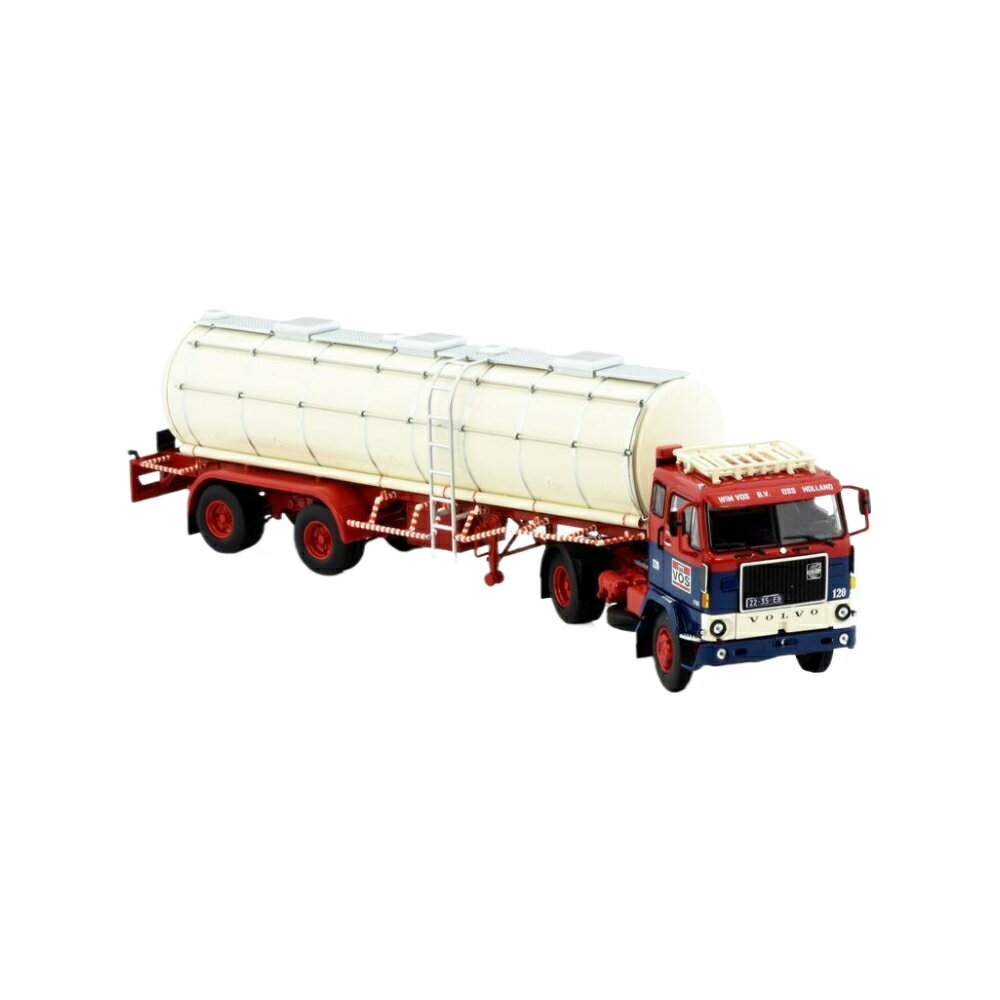 Wim Vos Volvo F88 tanker semitrailer トラック / TEKNO 1/50 建設機械模（2枚目）