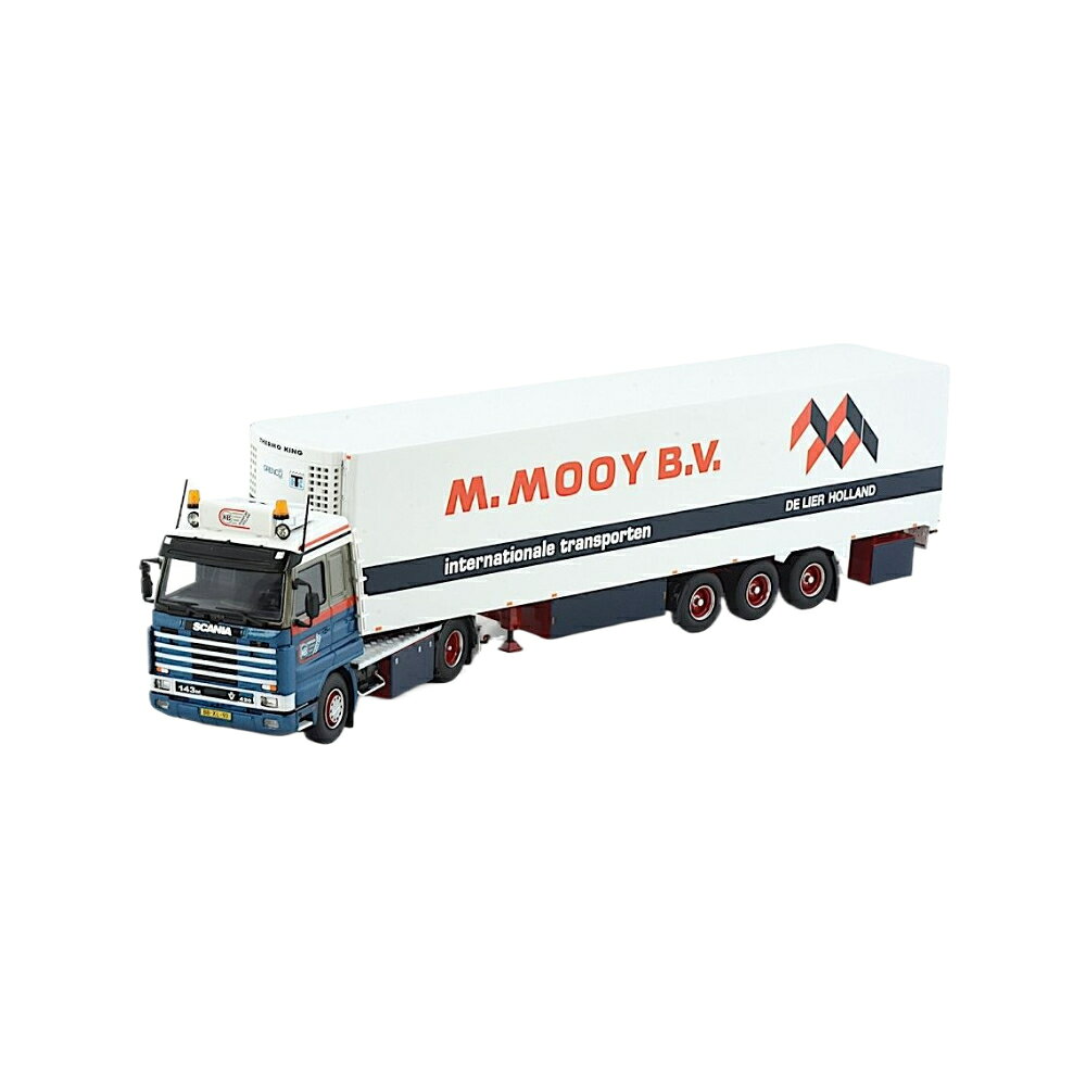 K&B Transport Scania 143-420 Reefer トラック / TEKNO 1/50 建設機械模型 工事車両