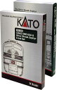 シルバーストリークゼファー トレインセット スタンダードDC シカゴ・バーリントン・クインシー シルバー/KATO USA Nゲージ 鉄道模型 外国