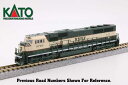 EMD SD70MAC キャブヘッドライト サウンド&DCC バーリントンノーザンサンタフェ #9799 クリーム グリーン/KATO USA Nゲージ 鉄道模型 外国