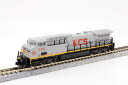 GE AC4400CW ローナンバーボード サウンド&DCC カンザスシティサザン デ メキシコ #4554 グレー レッド イエロー/KATO USA Nゲージ 鉄道模型 外国