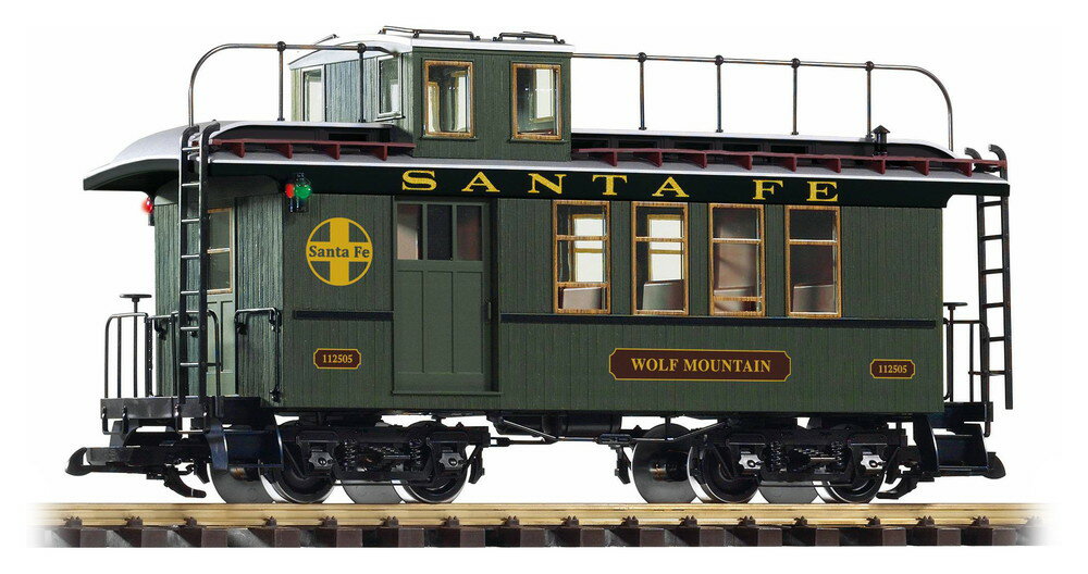 PIKO38666貨物列車カブース/Gゲージ USA DC 鉄道模型 外国