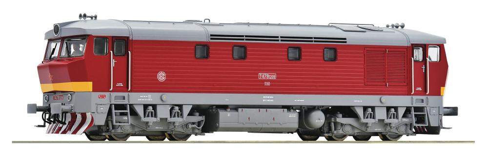 Roco 70921Diesel locomotive Rh751 DC ディーゼル機関車 HOゲージ