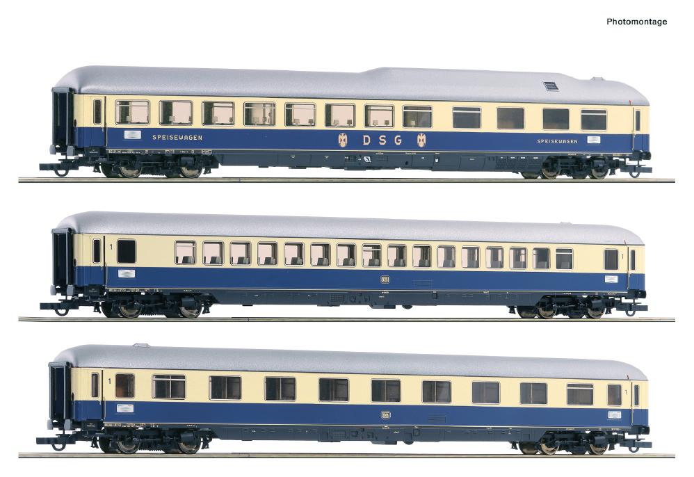 Roco 74049Series F 21 DC 電車セット HOゲージ