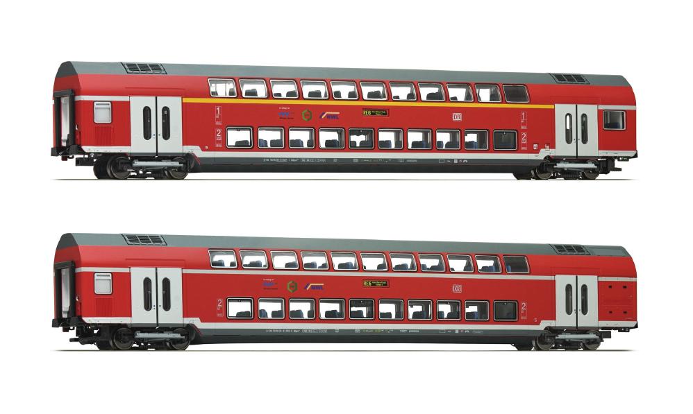 Roco 74148double deck coaches DC サウンドあり 電車 HOゲージ