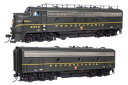 EMD FP7 & F7B LokSound 5 サウンド&DCC ペンシルバニア鉄道 EFP15 #9854A, EH15 #9854B (ブランズウィック・グリーン、キーストン/Walthers HOゲージ 鉄道模型 外国