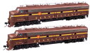 EMD E8 AA with LokSound 5 サウンド&DCC ペンシルバニア鉄道 #5706A, 5788A (EP22クラス; トスカン、シングルストライプ)/Walthers HOゲージ 鉄道模型 外国