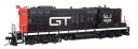 EMD GP9 Standard DC グランド・トランク・ウェスタン #4539 (ブラック、ホワイト、オレンジ)/Walthers HOゲージ 鉄道模型 外国