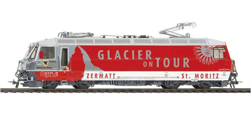 HO������ Ŵƻ�Ϸ� ��ξ Bemo �٥� �졼�ƥ��å���Ŵƻ Ge 4/4 III Era V Glacier on Tour RhB AC Motorola/Maerklin-Format