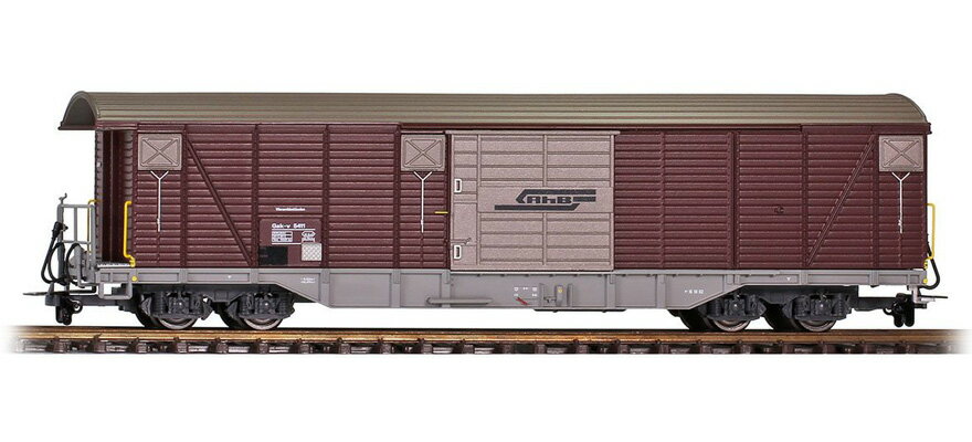 H0m 車両 Bemo ベモ RhB Gak v 5411 large capacity freight car DC