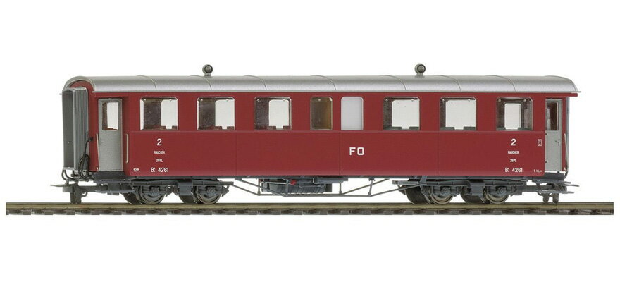 H0m 客車 Bemo ベモ フルカオーバーアルプ鉄道 FO B 4262 Epoch III IV Conversion of passenger car DC