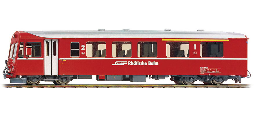 H0m 鉄道模型 客車 ベモ Bemo レーティッシュ鉄道 RhB 制御客車 ABt 1701 Era VI Control car ABt 1701 DC