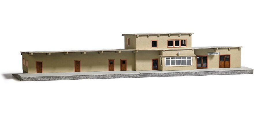 TTゲージ 鉄道模型 Busch ブッシュ Elbingerode Etrain station
