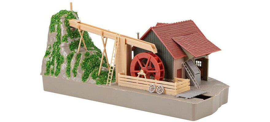 HOゲージ 鉄道模型 Faller ファーラー ポンプ付き水車小屋 Water mill with pump