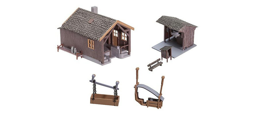 HOゲージ 鉄道模型 Faller ファーラー 貨物用ロープウェイ Material cableway