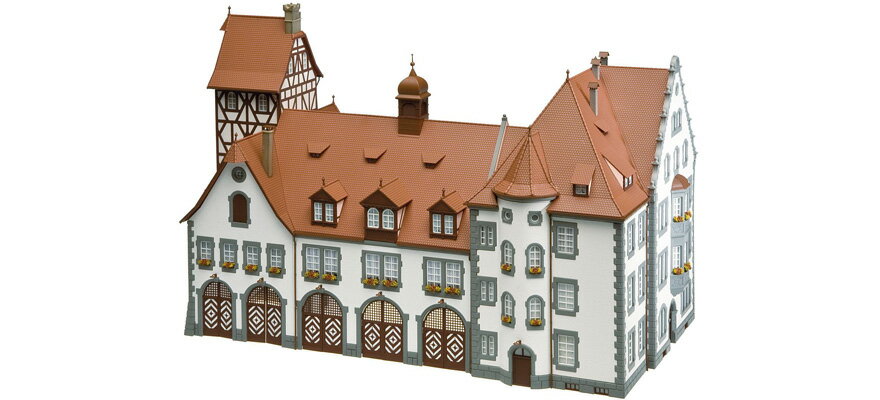 HO������ Ŵƻ�Ϸ� �ե����顼 Faller �˥���٥륯�����Ū�ʾ��ɽ�1 Historical fire station 1 Nuremberg
