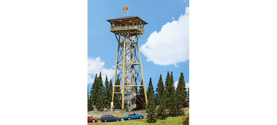 HOゲージ 鉄道模型 Faller ファラー Riesenbuehl Observation tower