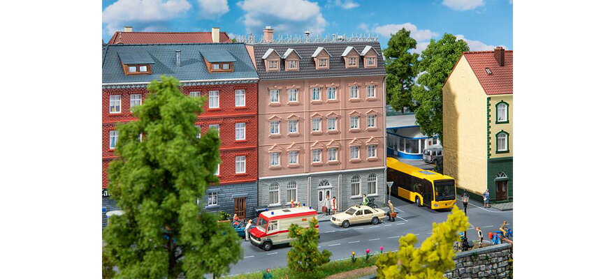 HO������ Ŵƻ�Ϸ� Faller �ե��顼 ���ե����ե�����ϥ��� Era III Town house with office epoch III