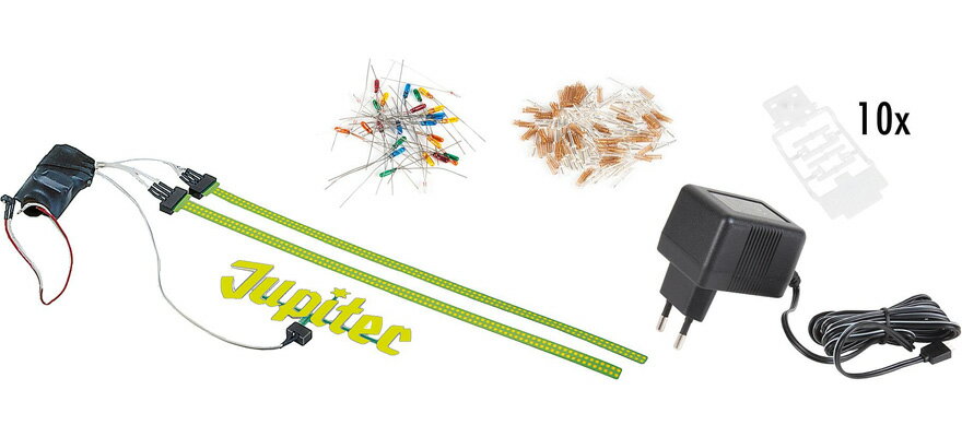 HOゲージ 鉄道模型 Faller ファラー 観覧車ライトセット DC Ferris wheel light set Power system DC