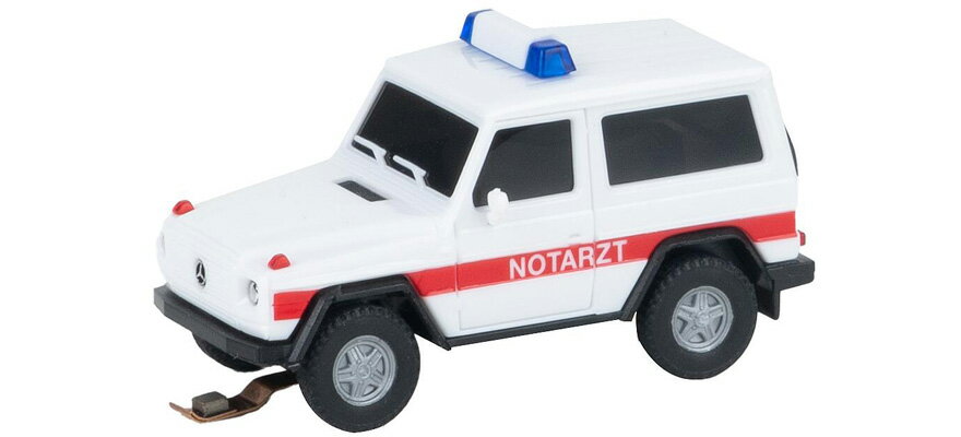HOゲージ 車両 Faller ファラー SUV MB Gクラス 救急医 ヘルパ SUV MB G Class emergency doctor HERPA