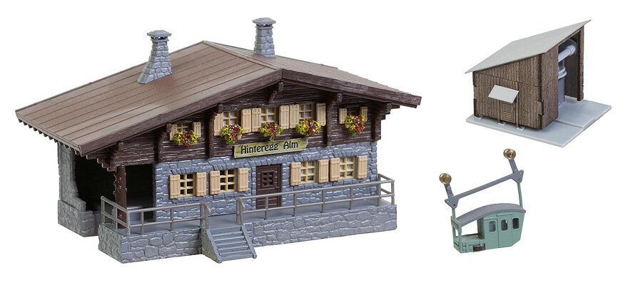 Nゲージ 鉄道模型 Faller ファラー 貨客用ロープウェイ Era II Goods and passenger ropeway Period II