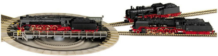 HO������ Ŵƻ�Ϸ� ������ơ��֥� �ե饤����ޥ� Fleischmann Electrically operated turntable DC