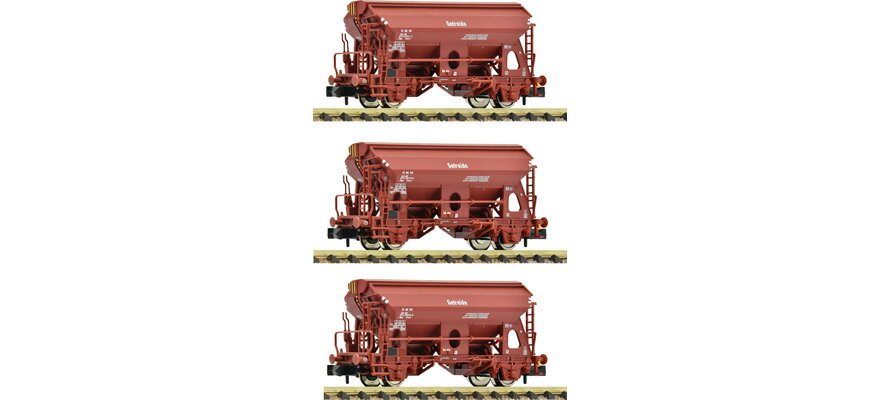 Nゲージ 鉄道模型 Fleischmann フライシュマン DR 3 piece set Swing roof wagon Tdgs Era IV DC