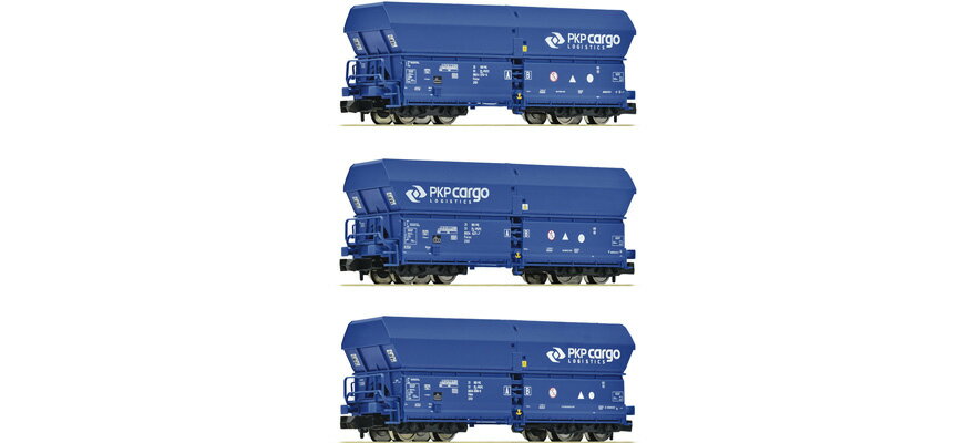 Nゲージ 鉄道模型 車両 Fleischmann フライシュマン PKP Cargo Falns 3両セット Era VI 3 piece set Self unloading wagon Falns Era VI DC