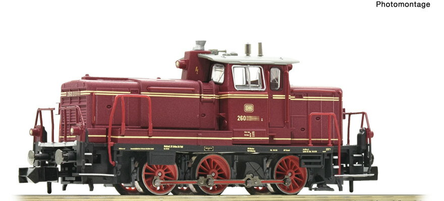 Nゲージ 鉄道模型 フライシュマン Fleischmann DB Diesel locomotive BR 260 Era IV DC