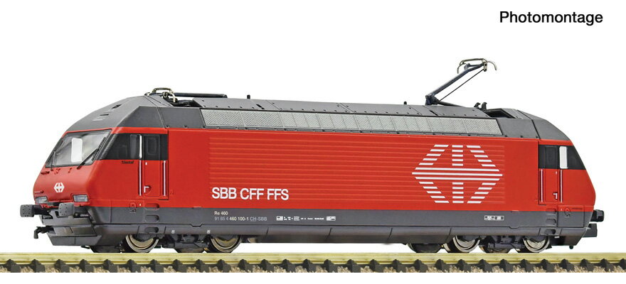 Nゲージ 鉄道模型 フライシュマン Fleischmann SBB Re 460 Toesstal Era VI with sound DC DCC