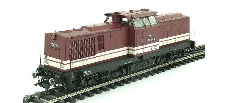 ゼロゲージ 鉄道模型 ディーゼル機関車 Lenz レンツ DR BR 110 Era IV Diesel locomotive BR 110 of the DR Era IV DC RailCom