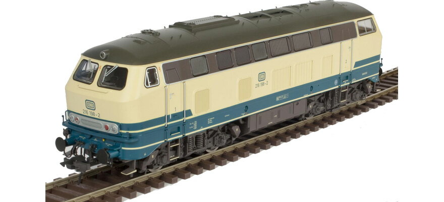 Model Railroad - Oゲージ 鉄道模型 Lenz レンツ DB 216形 ディーゼル機関車 Epoch IV サウンド付 DB class 216 diesel locomotive epoch IV sound DC DCC