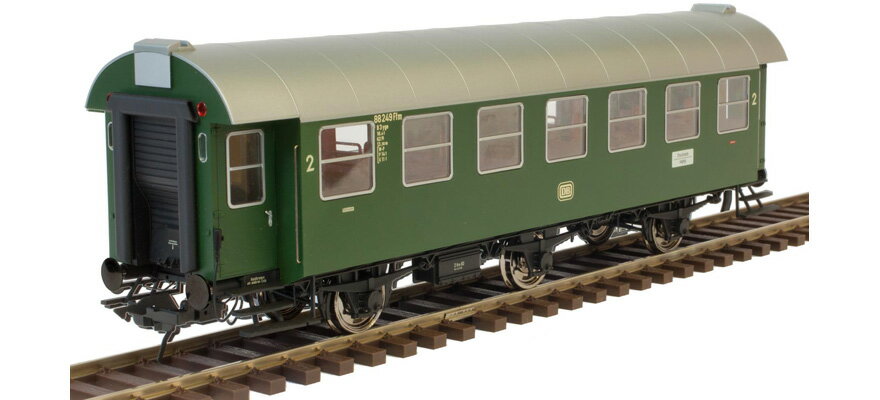 0ゲージ 鉄道模型 客車 Lenz レンズ DB 改造客車 B3yge 2等 Era IV Conversion car type B3yge 2nd class of the DB epoch IV DC